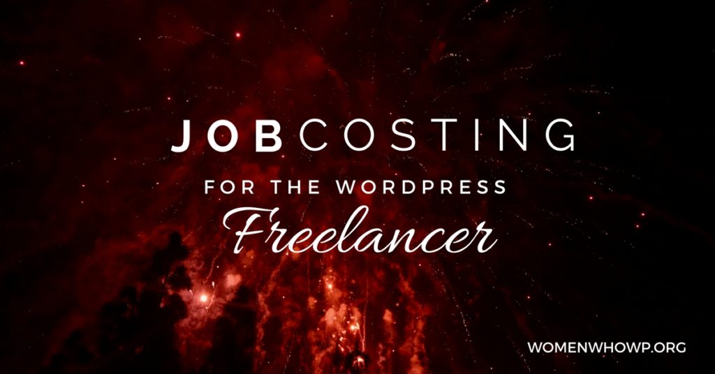 Job Costing for the WordPress Freelancer